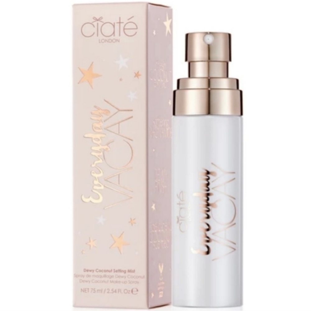 Ciate everyday vacay dewy coconut setting mist